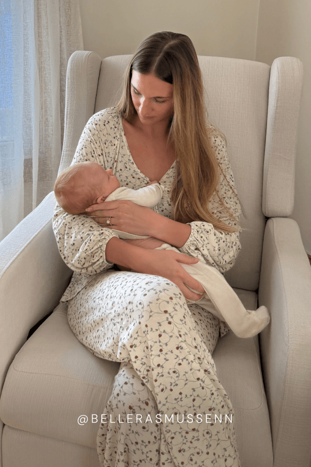 Strawberry Tie-Top Long-Sleeve Women's Sleep Set - Image 8