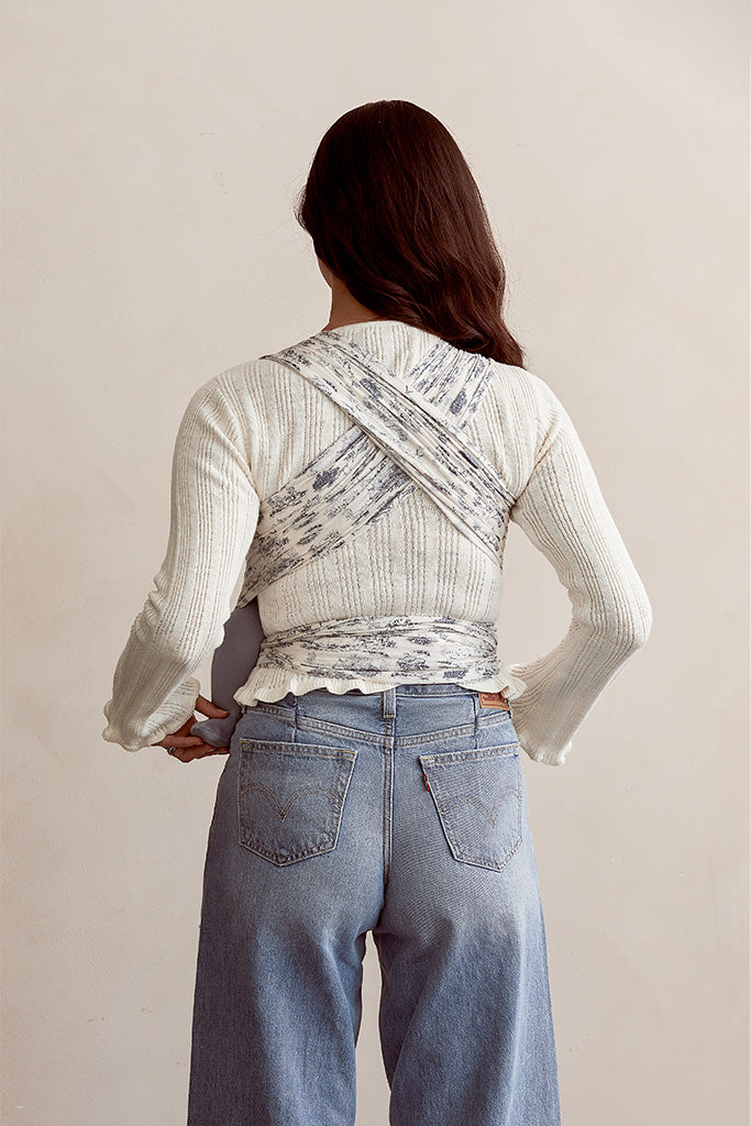 Bleu Toile Wrap - Image 3