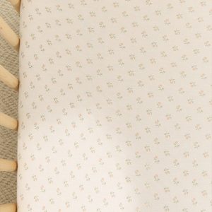 Blush Floret Crib Sheet