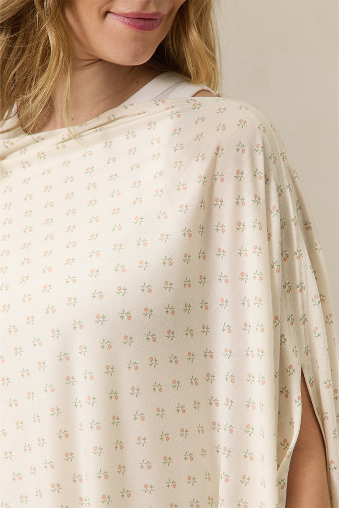Blush Floret Nursing Cover - Image 3