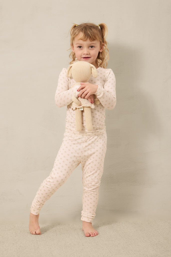 Blush Floret Toddler Sleep Set