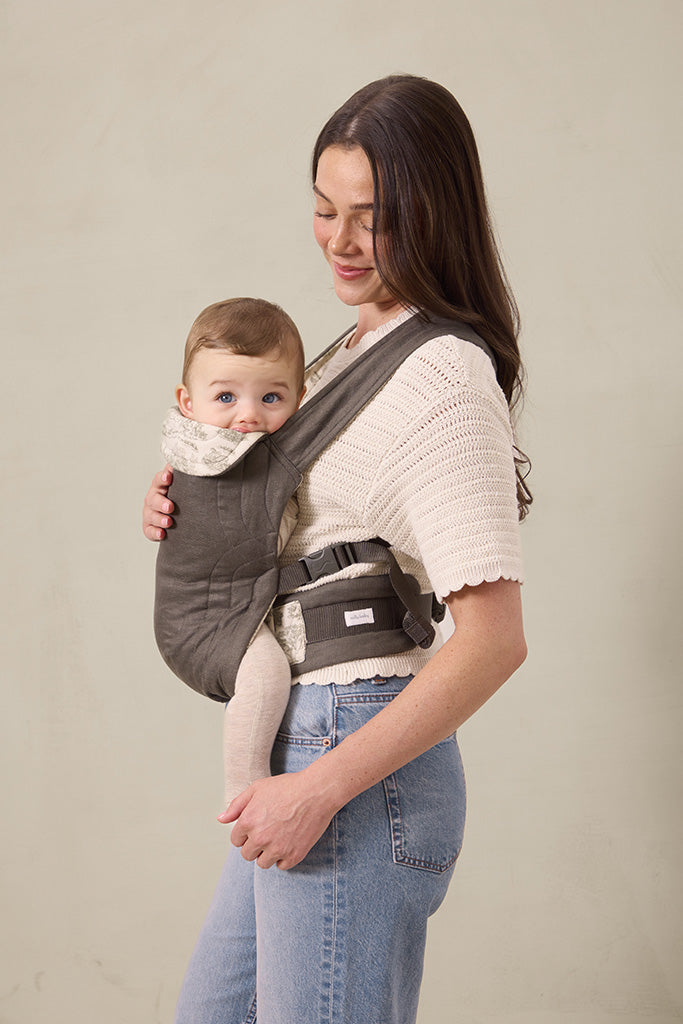 Charcoal Toile Soft Buckle Carrier - Image 2