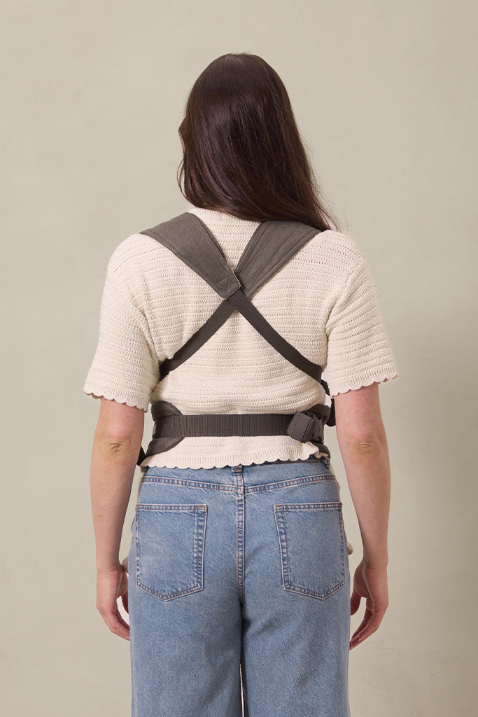 Charcoal Toile Soft Buckle Carrier - Image 3