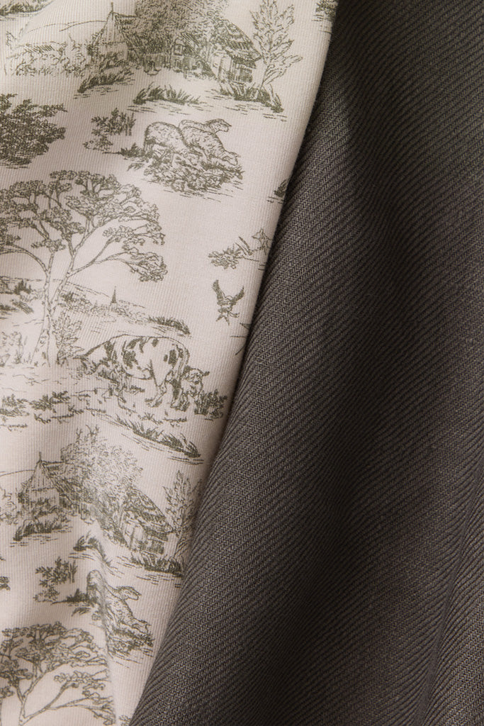 Charcoal Toile Soft Buckle Carrier - Image 6