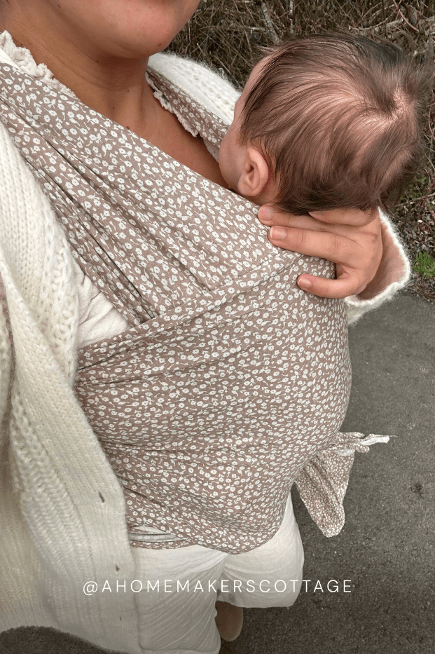 Cream Floral Wrap - Image 5