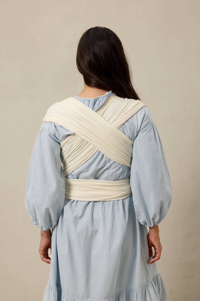 Cream Pointelle Wrap - Image 4
