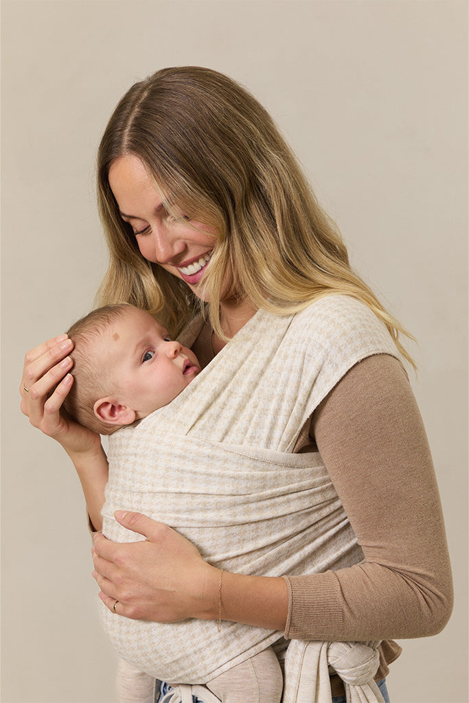 Cream Houndstooth Wrap - Image 2