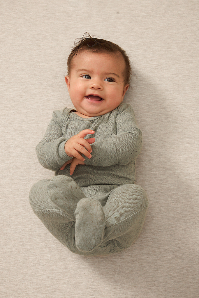 Mist Pointelle Baby Sleep Set