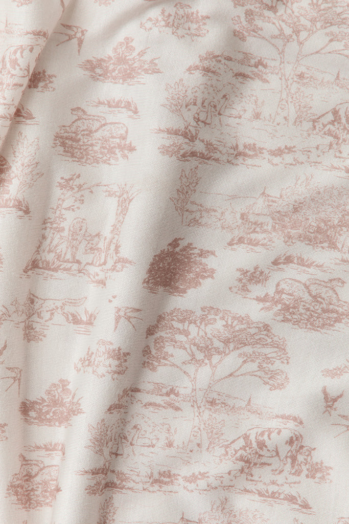 Rose Toile Toddler Sleep Set - Image 6