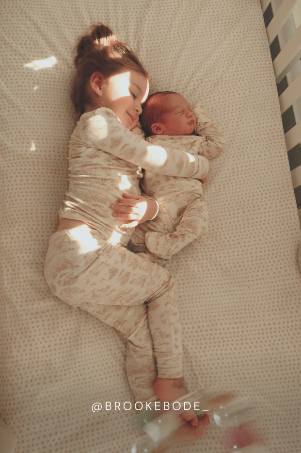 Rose Toile Toddler Sleep Set - Image 8
