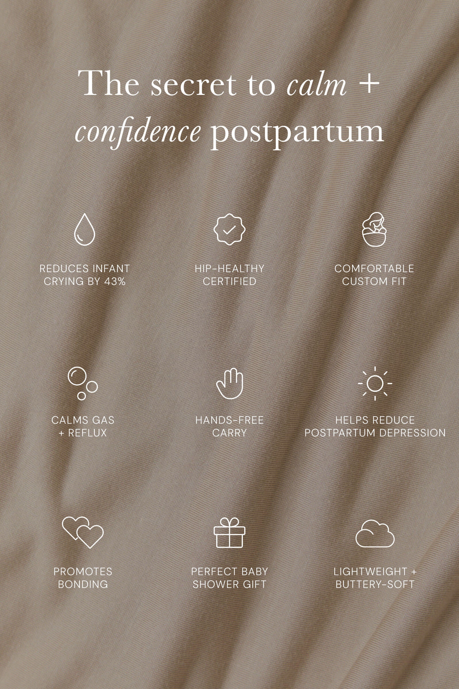Cream Pointelle Wrap - Image 7